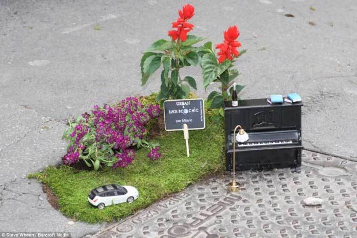 The Pothole Project: Creating Teeny, Tiny Gardens