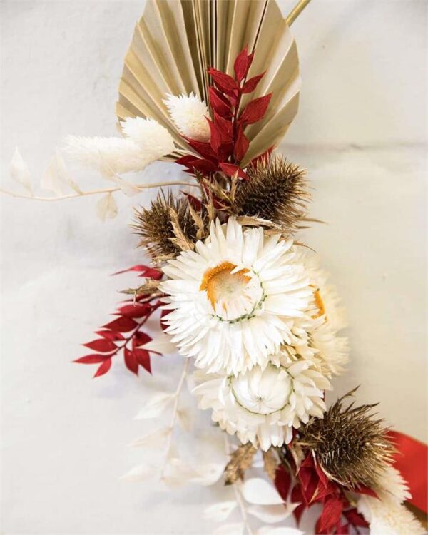 Contemporary Christmas Wreath