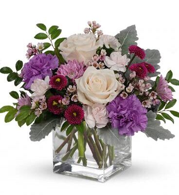Serene Mum Floral Arrangement