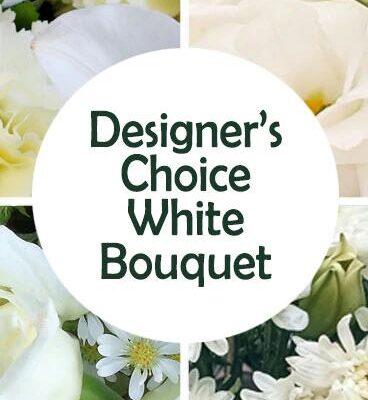 DC White bouquet Floral Arrangement