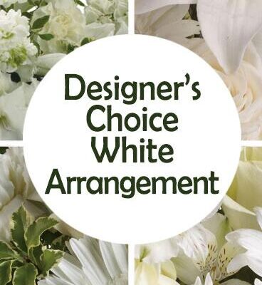 DC White arrangement Floral Arrangement
