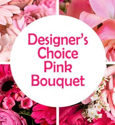 DC Pink Bouquet Floral Arrangement