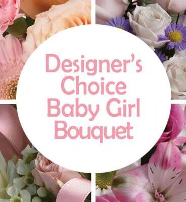 DC Baby Girl Bouquet Floral Arrangement